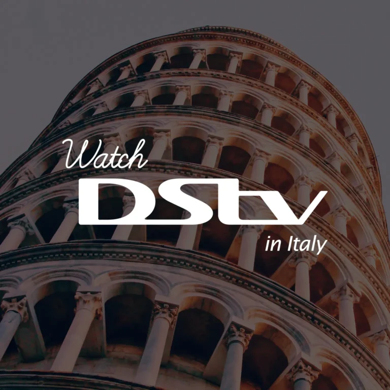 Watch DStv in Italy